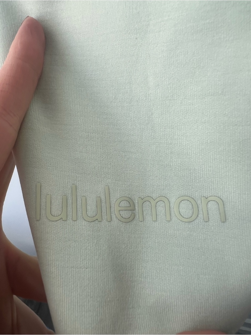Lululemon Softstreme Perfectly Oversized Cropped Crew Kohlrabi Green Sweatshirt - Picture 7 of 9